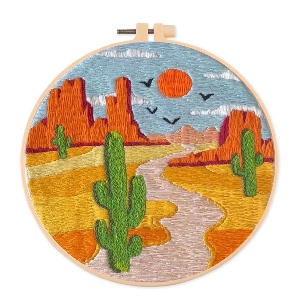 Rubbyoo Embroidery Kit- Desert Canyon - image 0