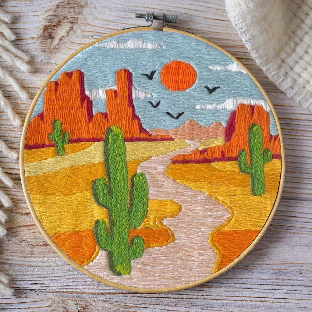 Rubbyoo Embroidery Kit- Desert Canyon - image 7