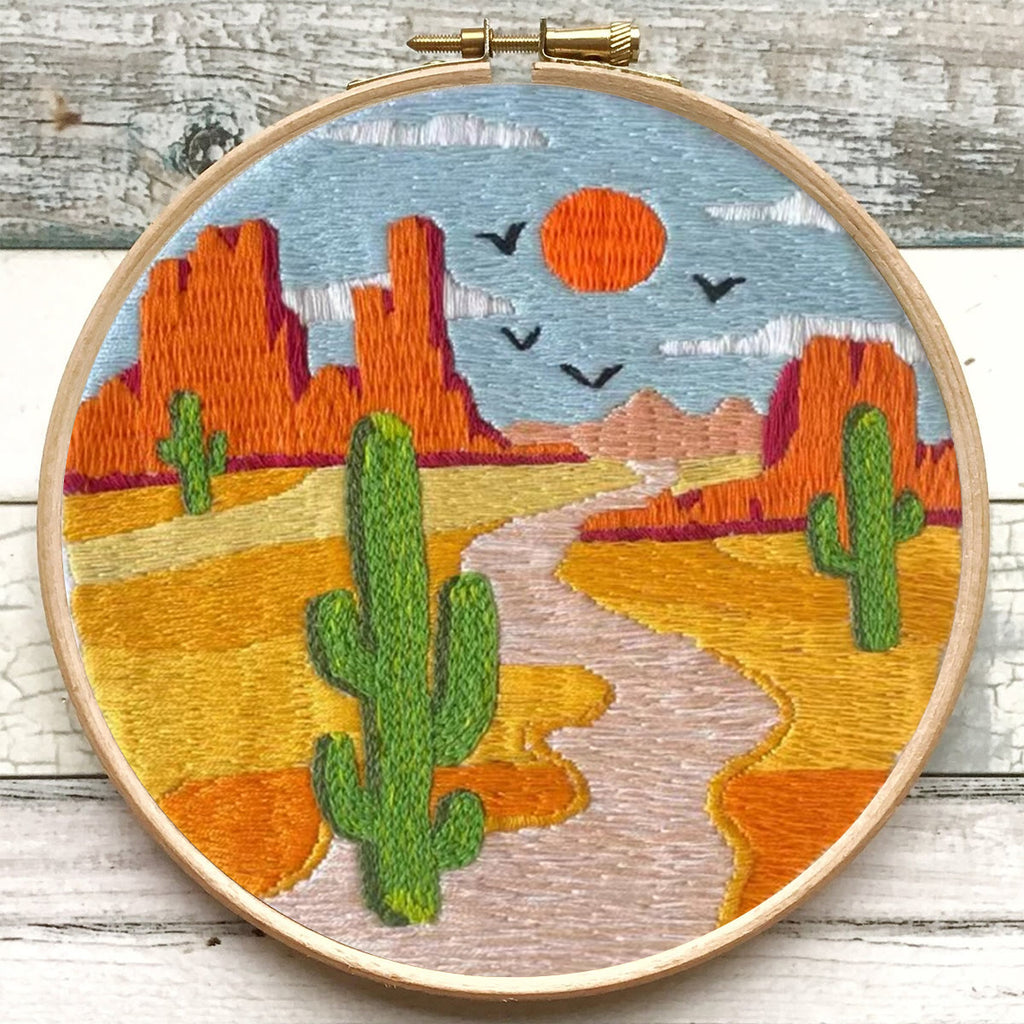 Rubbyoo Embroidery Kit- Desert Canyon - image 5