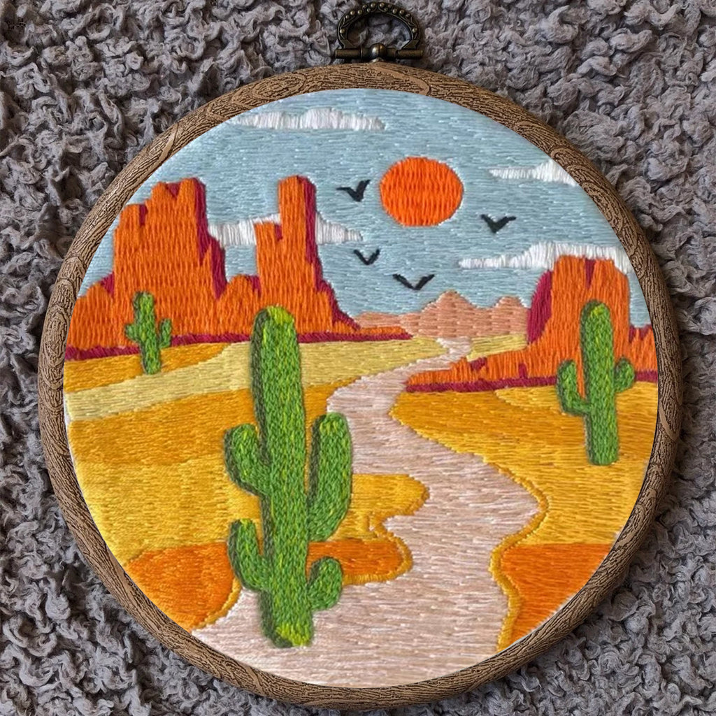Rubbyoo Embroidery Kit- Desert Canyon - image 9