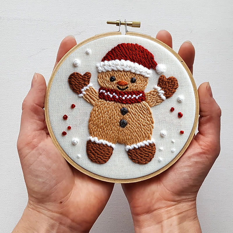 Rubbyoo Embroidery Kit-Christmas Gingerbread - image 1