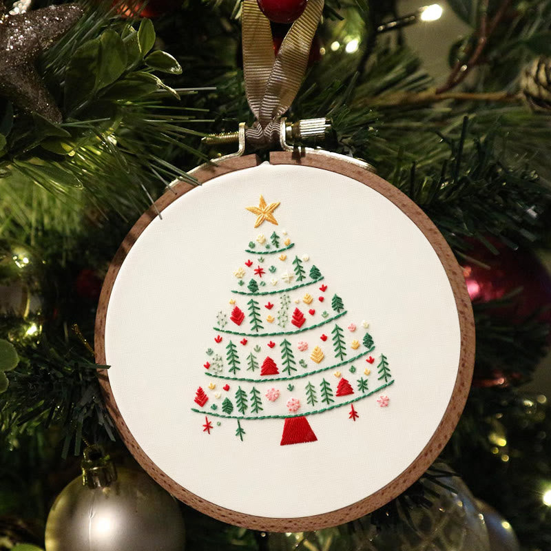 Rubbyoo Embroidery Kit-  Christmas Elements Tree - image 7