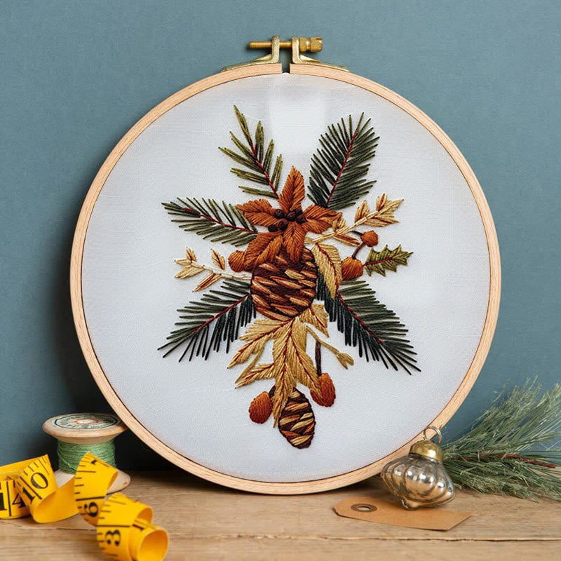 Rubbyoo Embroidery Kit-  Winter Bouquet - image 6