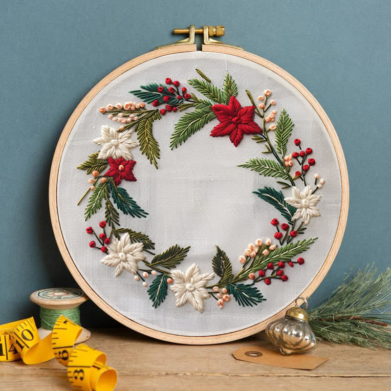 Rubbyoo Embroidery Kit-  Christmas Garland - image 2