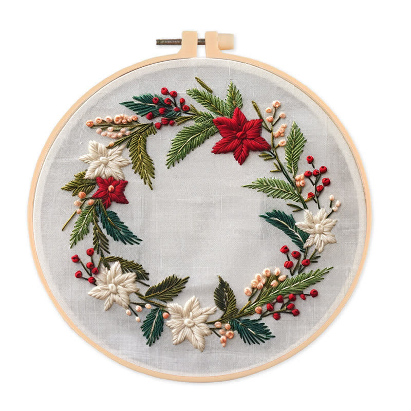Rubbyoo Embroidery Kit-  Christmas Garland - image 0
