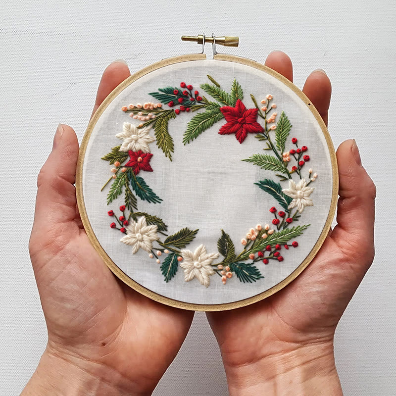 Rubbyoo Embroidery Kit-  Christmas Garland - image 3