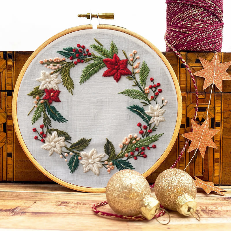 Rubbyoo Embroidery Kit-  Christmas Garland - image 8
