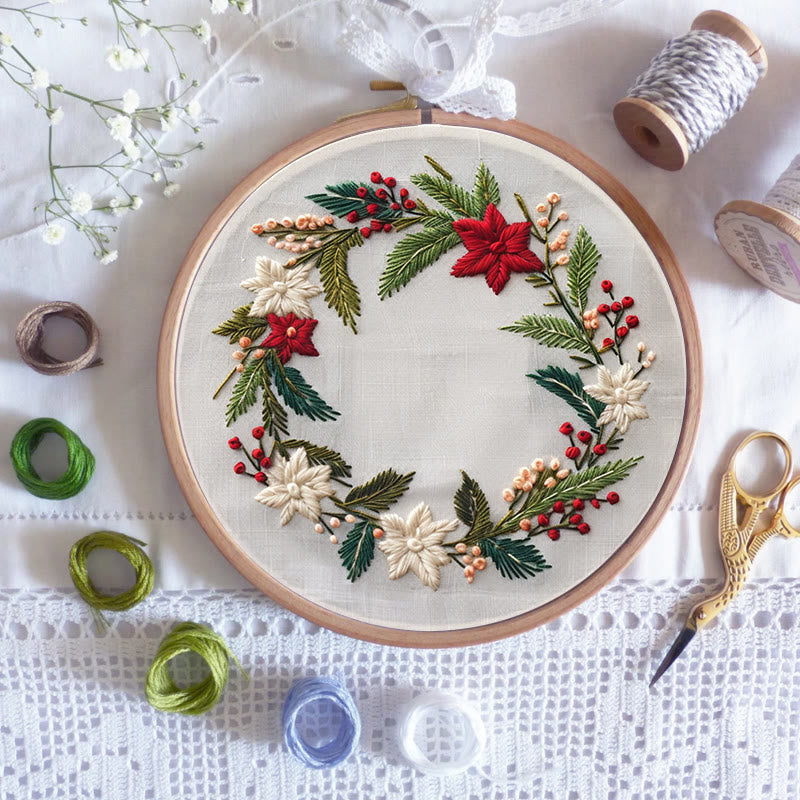 Rubbyoo Embroidery Kit-  Christmas Garland - image 7