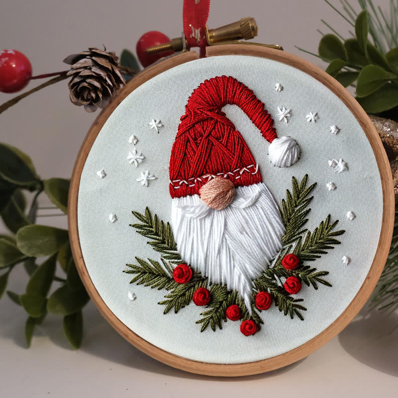 Rubbyoo Embroidery Kit-  Christmas Winter Gnome - image 1