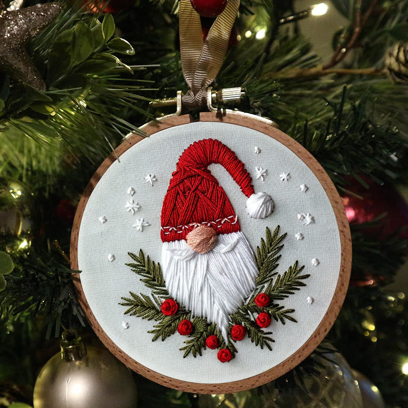 Rubbyoo Embroidery Kit-  Christmas Winter Gnome - image 5