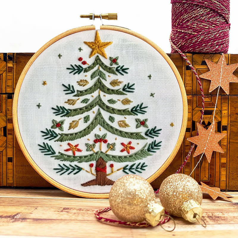 Rubbyoo Embroidery Kit- Christmas Elements Tree 2 - image 8