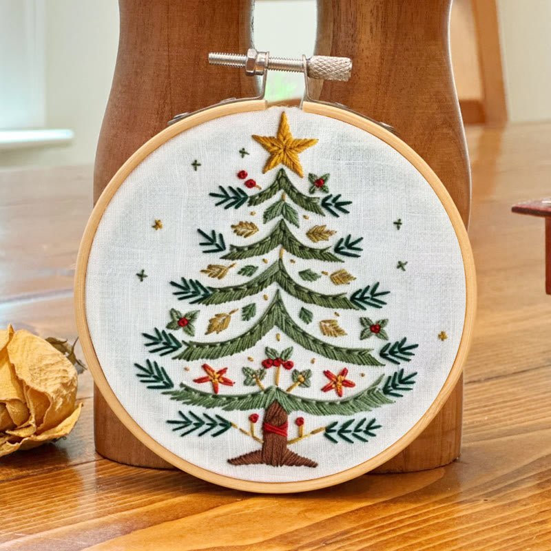 Rubbyoo Embroidery Kit- Christmas Elements Tree 2 - image 7