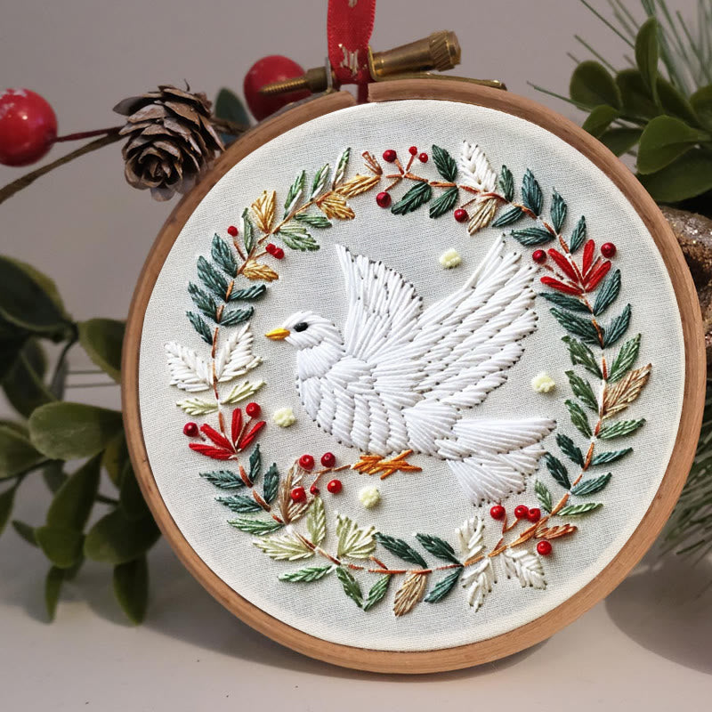 Rubbyoo Embroidery Kit- Dove Of Peace - image 2