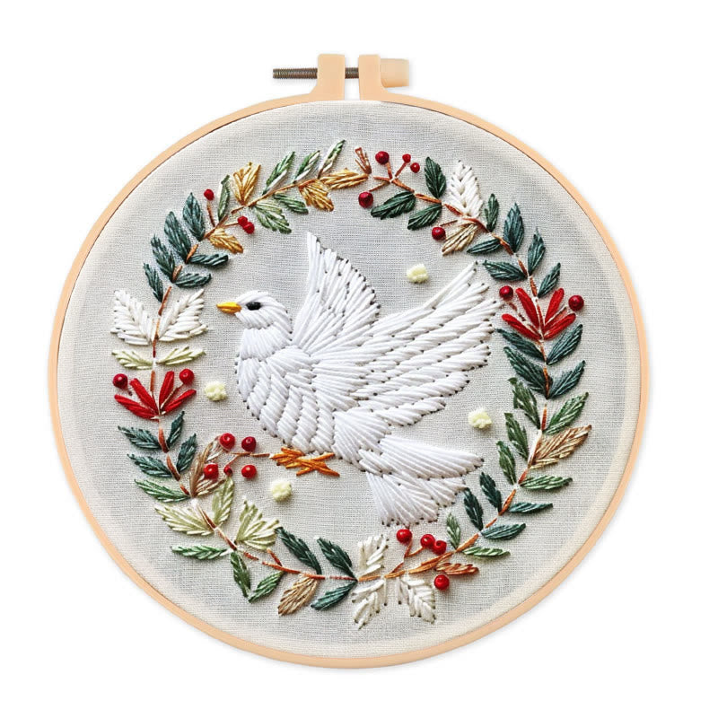 Rubbyoo Embroidery Kit- Dove Of Peace - image 0