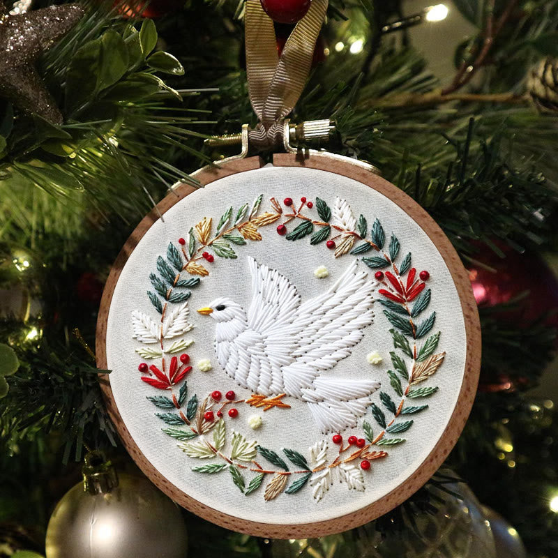 Rubbyoo Embroidery Kit- Dove Of Peace - image 4