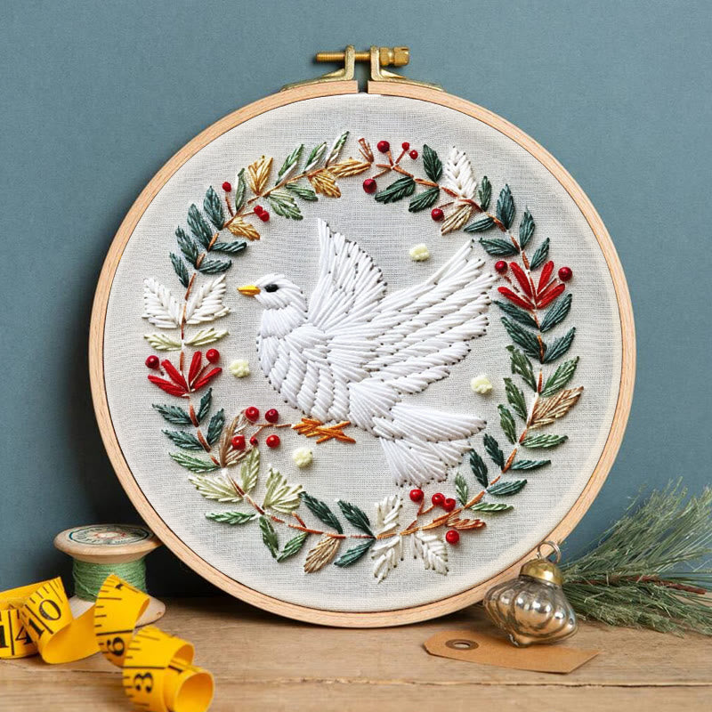 Rubbyoo Embroidery Kit- Dove Of Peace - image 1