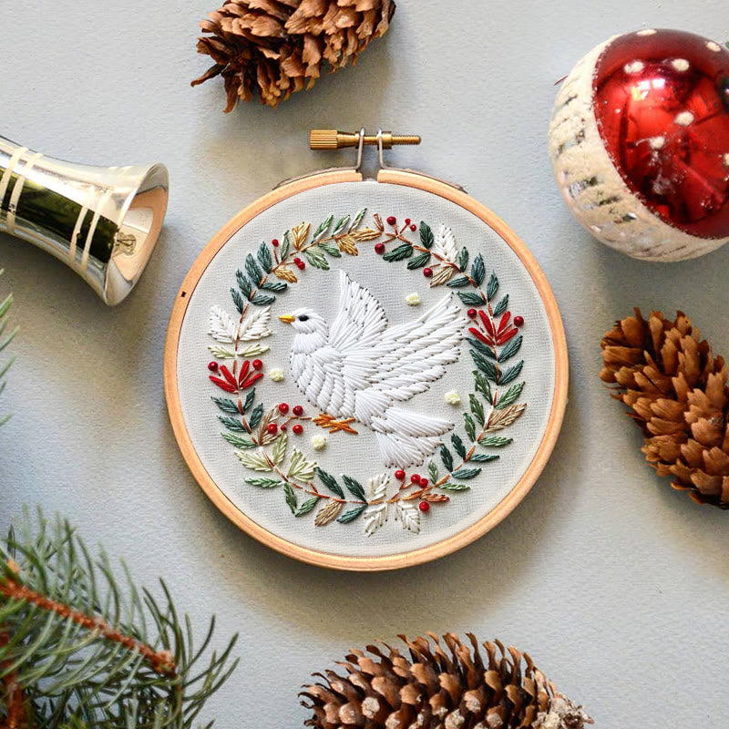 Rubbyoo Embroidery Kit- Dove Of Peace - image 7