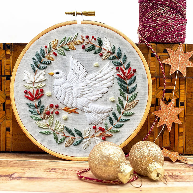 Rubbyoo Embroidery Kit- Dove Of Peace - image 8
