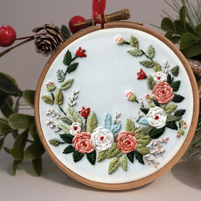 Rubbyoo Embroidery Kit- Christmas Winter Garland - image 1