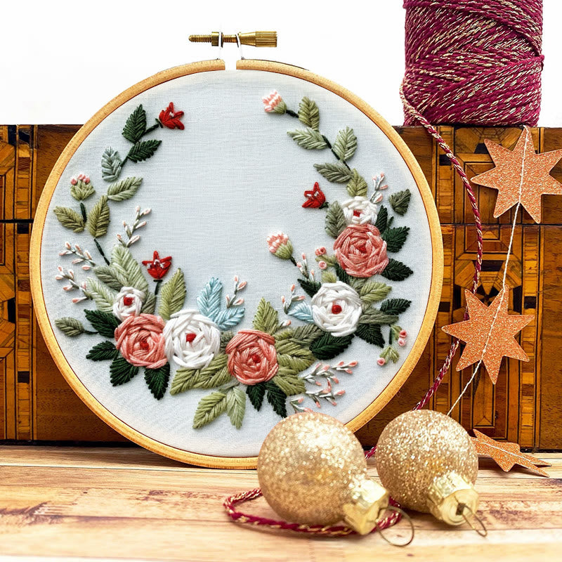 Rubbyoo Embroidery Kit- Christmas Winter Garland - image 8