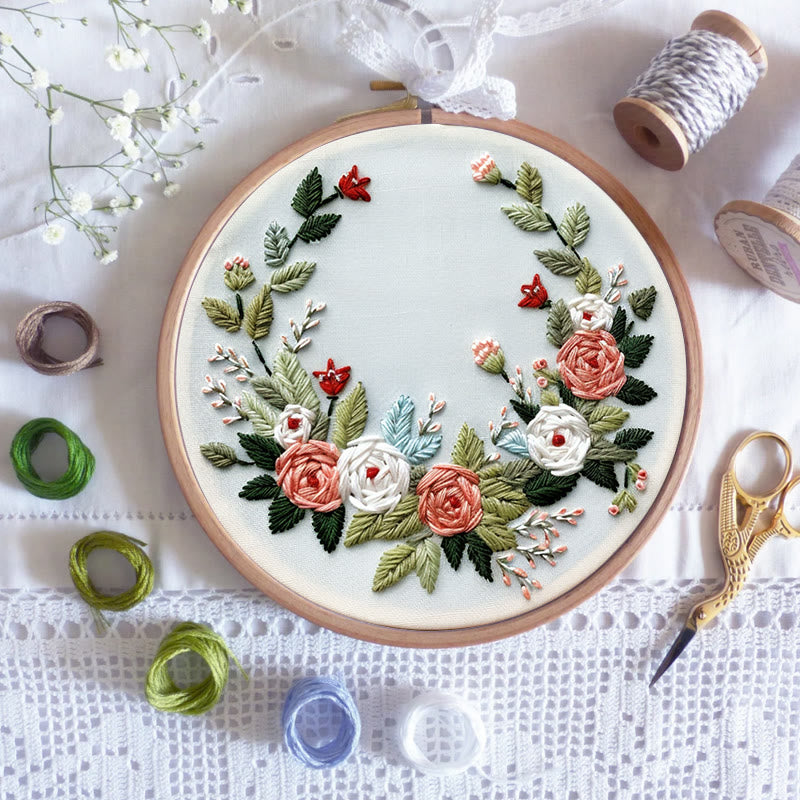 Rubbyoo Embroidery Kit- Christmas Winter Garland - image 6