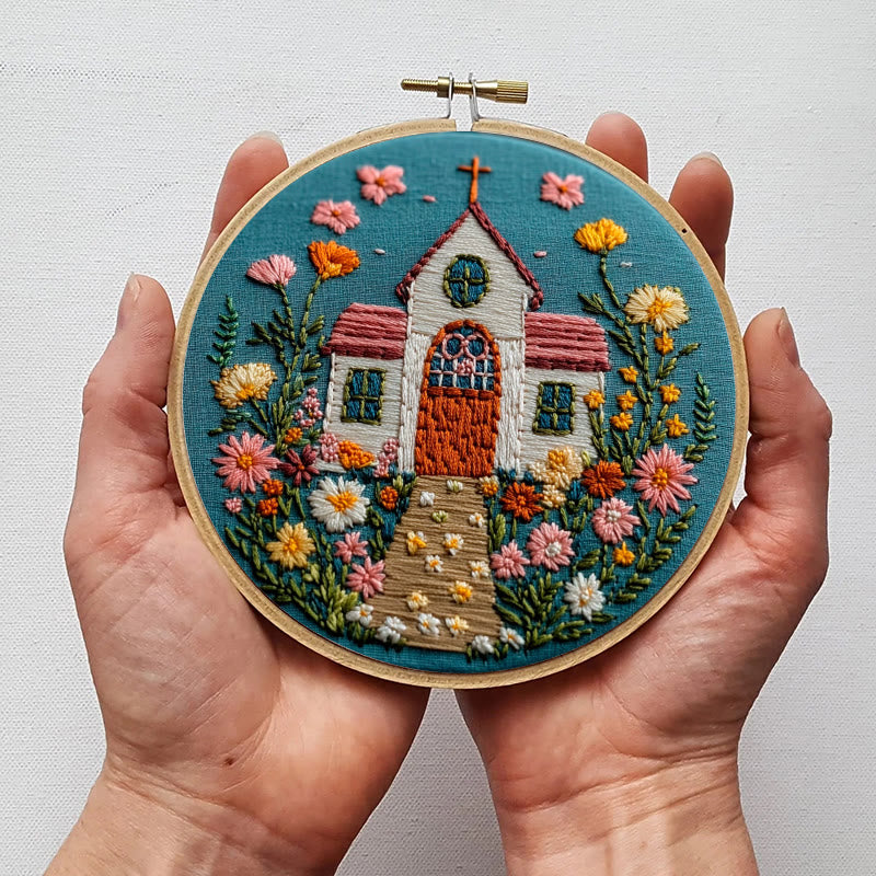 Rubbyoo Embroidery Kit-  Bible Verse Chruch - image 7