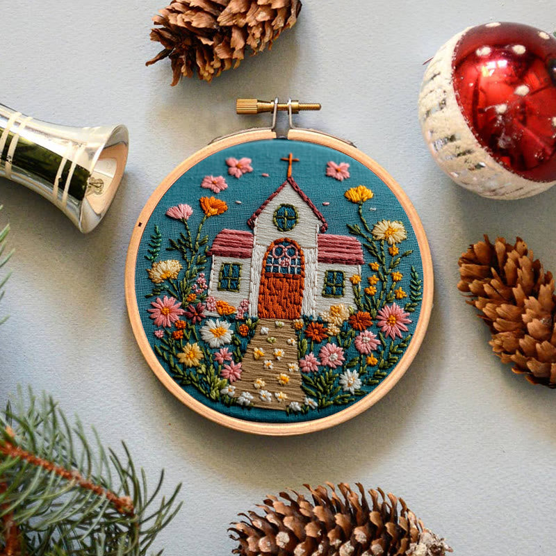 Rubbyoo Embroidery Kit-  Bible Verse Chruch - image 4