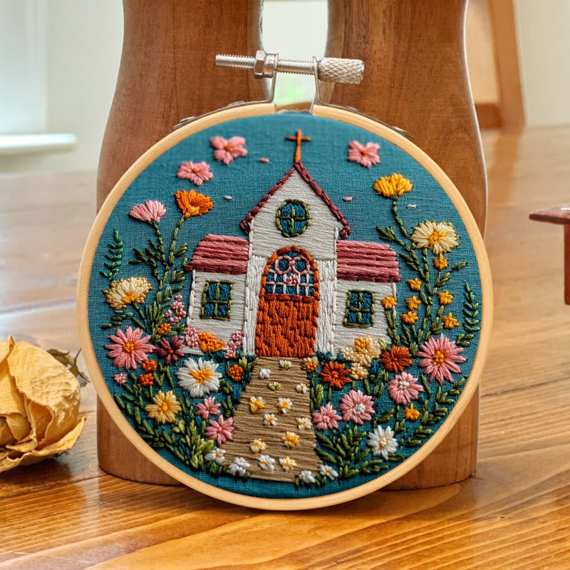 Rubbyoo Embroidery Kit-  Bible Verse Chruch - image 6