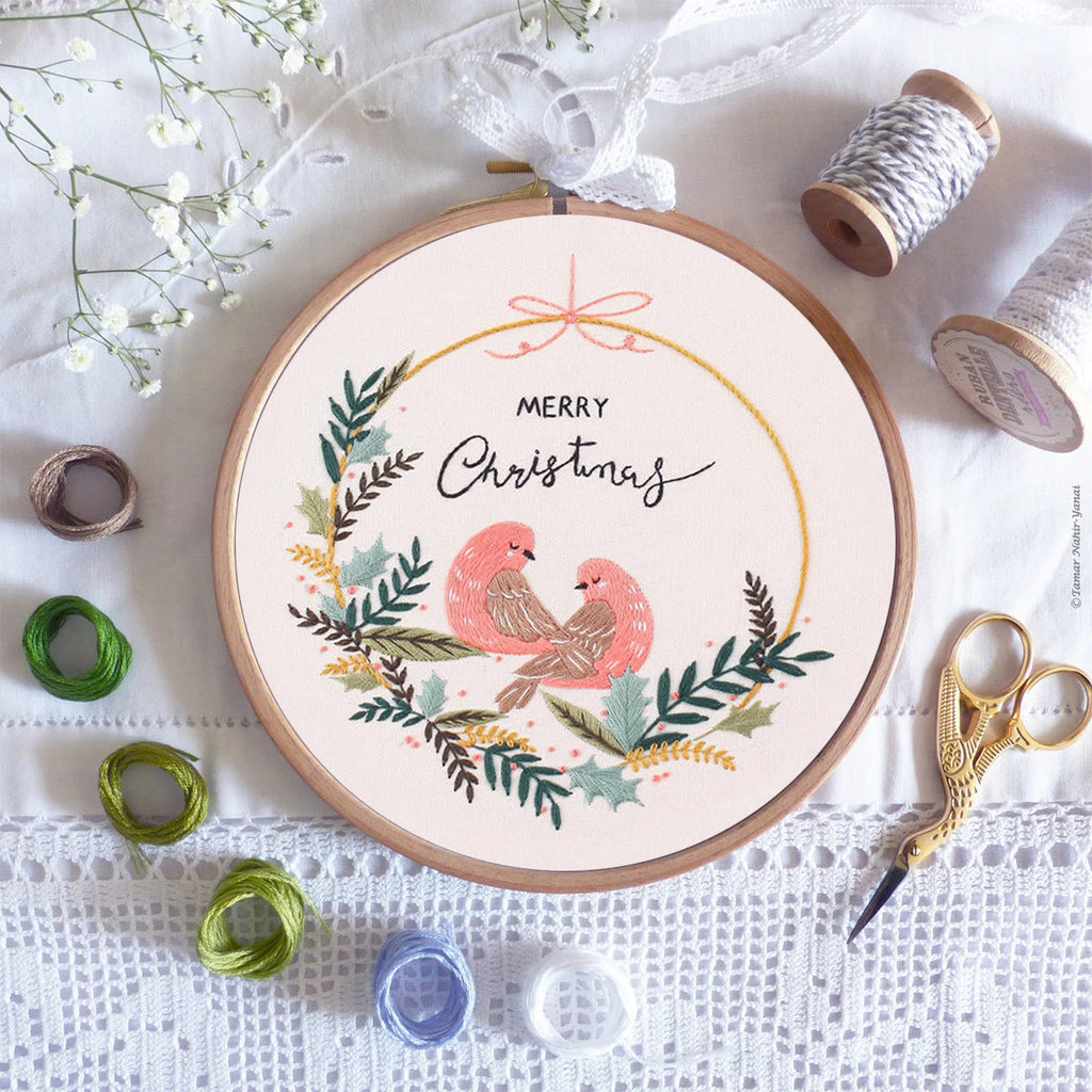 Rubbyoo Embroidery Kit-   Merry Christmas Bird - image 7