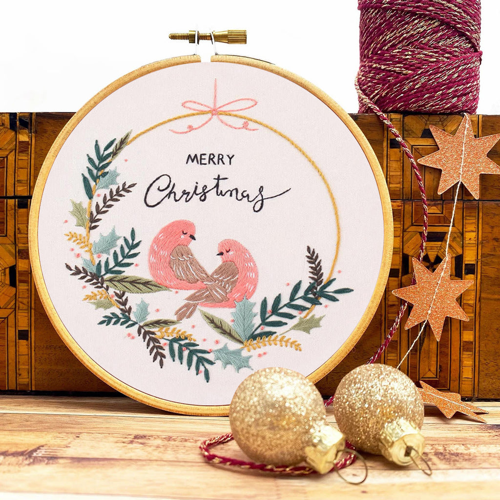 Rubbyoo Embroidery Kit-   Merry Christmas Bird - image 8