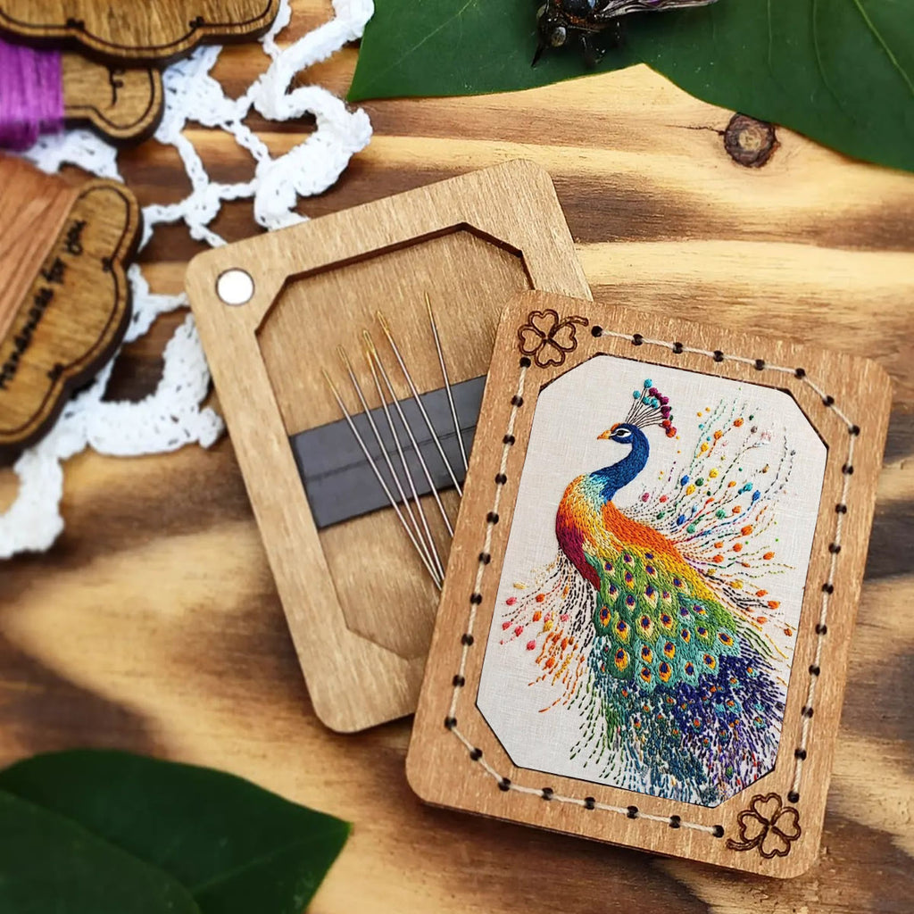 Rubbyoo Embroidery Kit-  Colorful Peacock - image 6