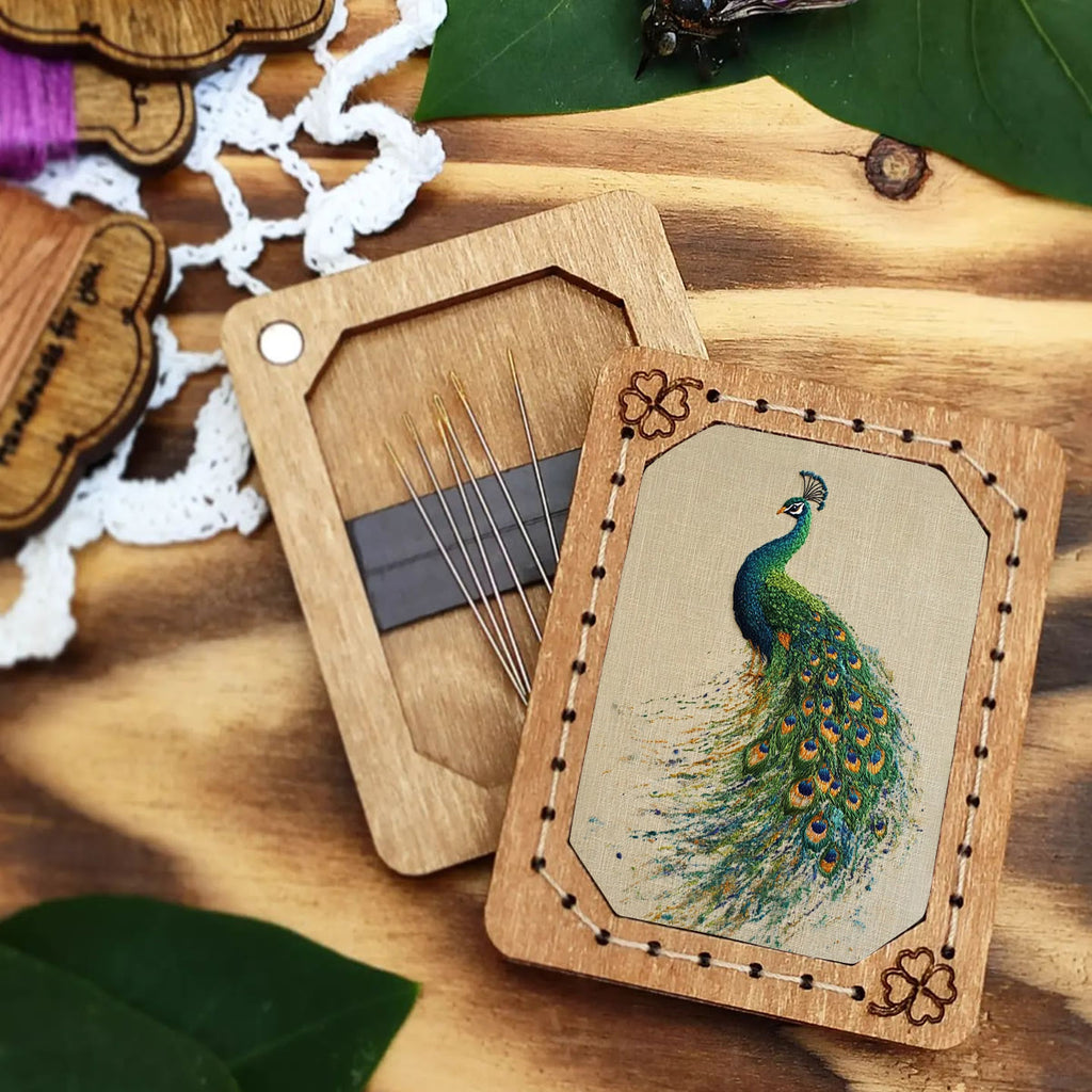 Rubbyoo Embroidery Kit-   Beautiful Tail Peacock 2 - image 4