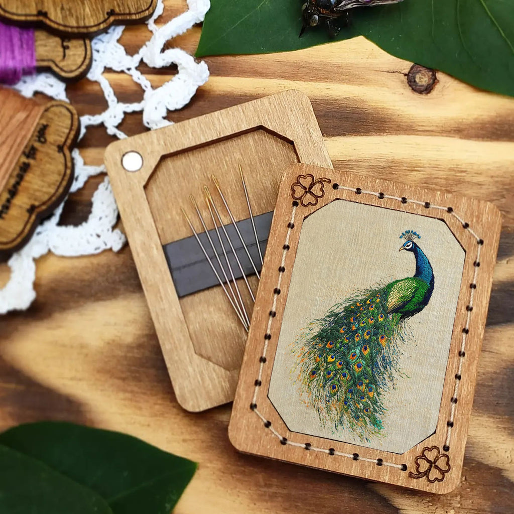 Rubbyoo Embroidery Kit-   Beautiful Tail Peacock - image 4