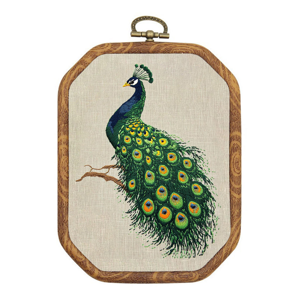 Rubbyoo Embroidery Kit-  Peacock - image 0
