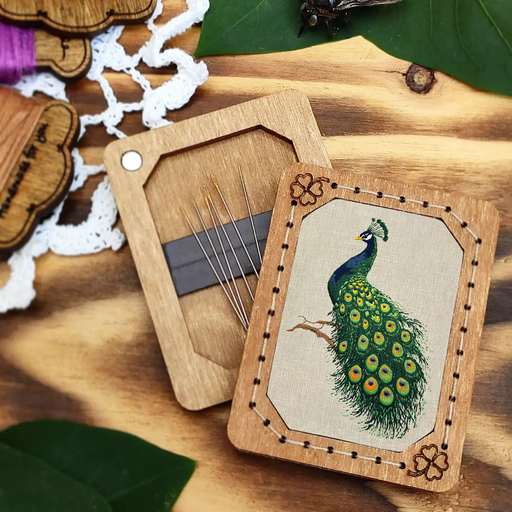 Rubbyoo Embroidery Kit-  Peacock - image 3