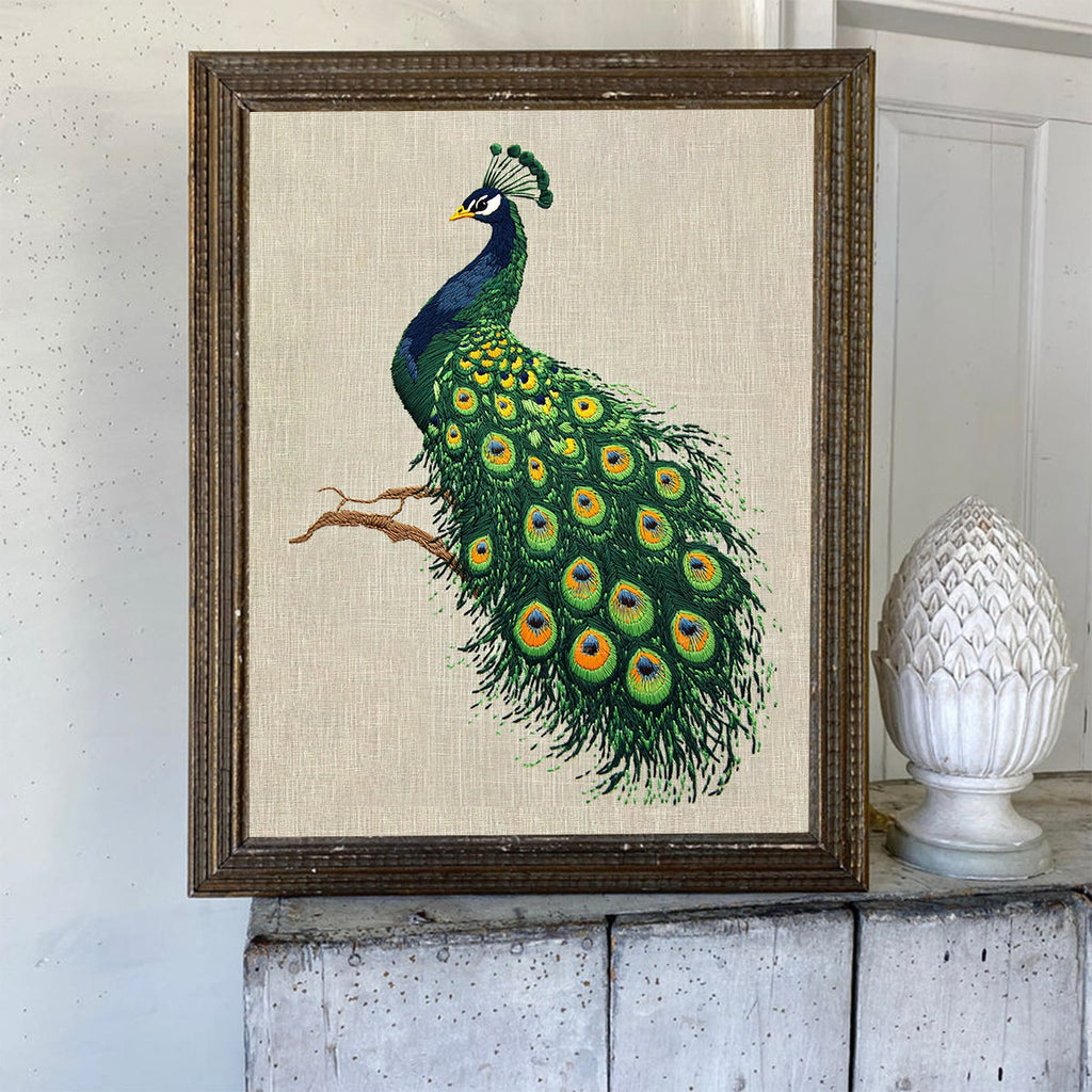 Rubbyoo Embroidery Kit-  Peacock - image 5