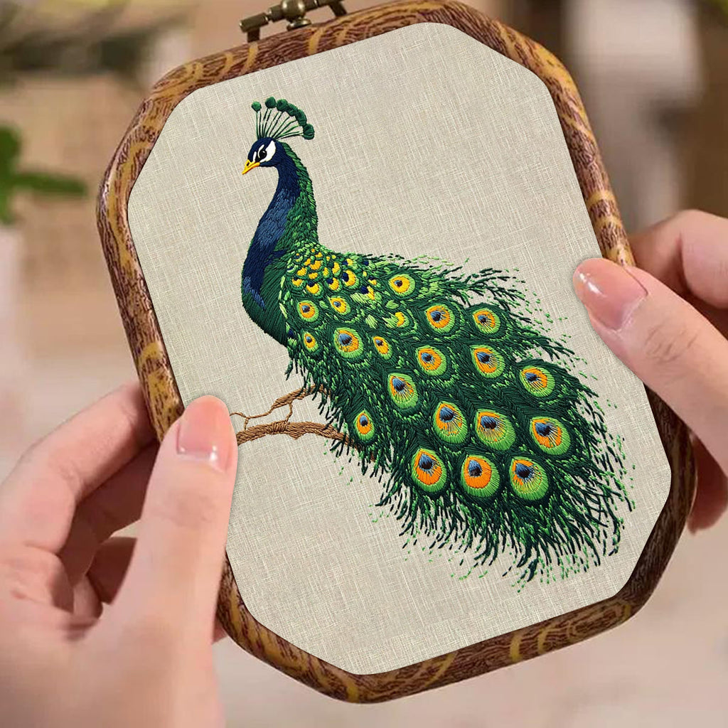 Rubbyoo Embroidery Kit-  Peacock - image 6