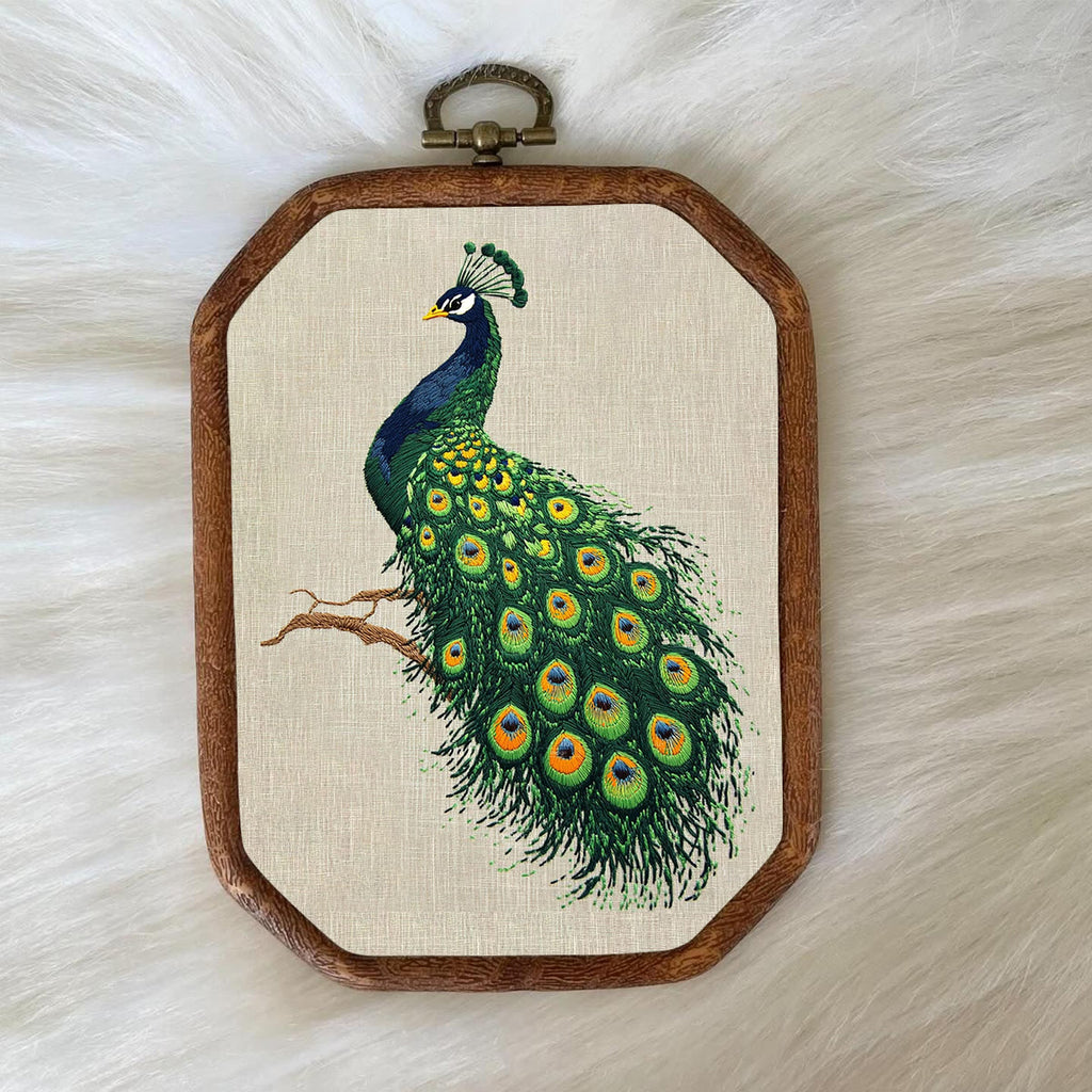Rubbyoo Embroidery Kit-  Peacock - image 7