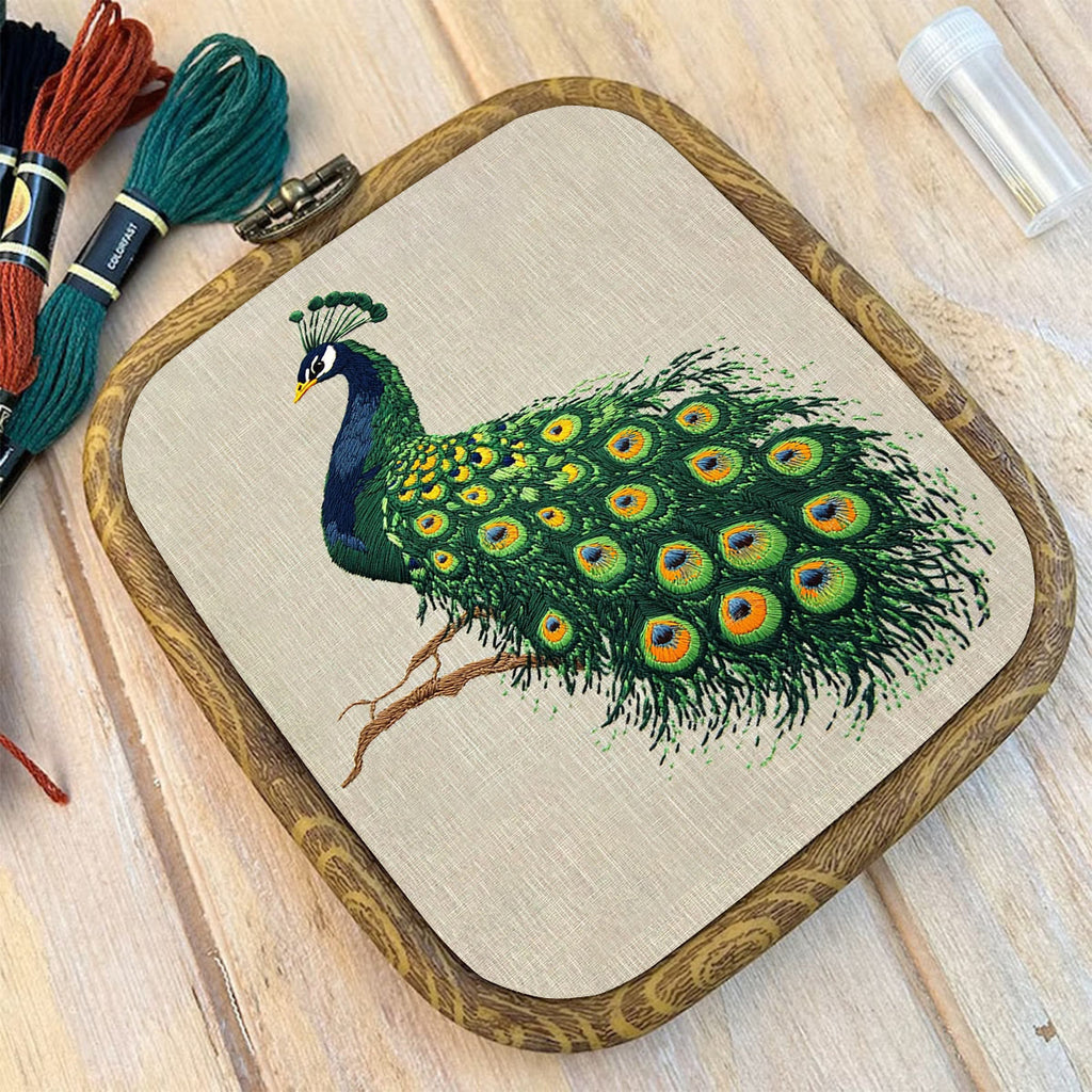 Rubbyoo Embroidery Kit-  Peacock - image 9