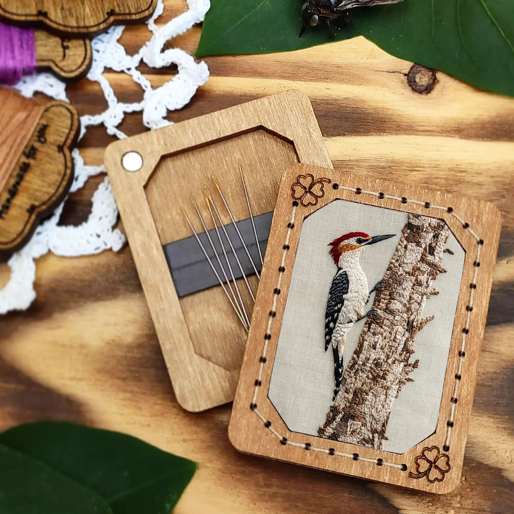 Rubbyoo Embroidery Kit- Woodpecker - image 5