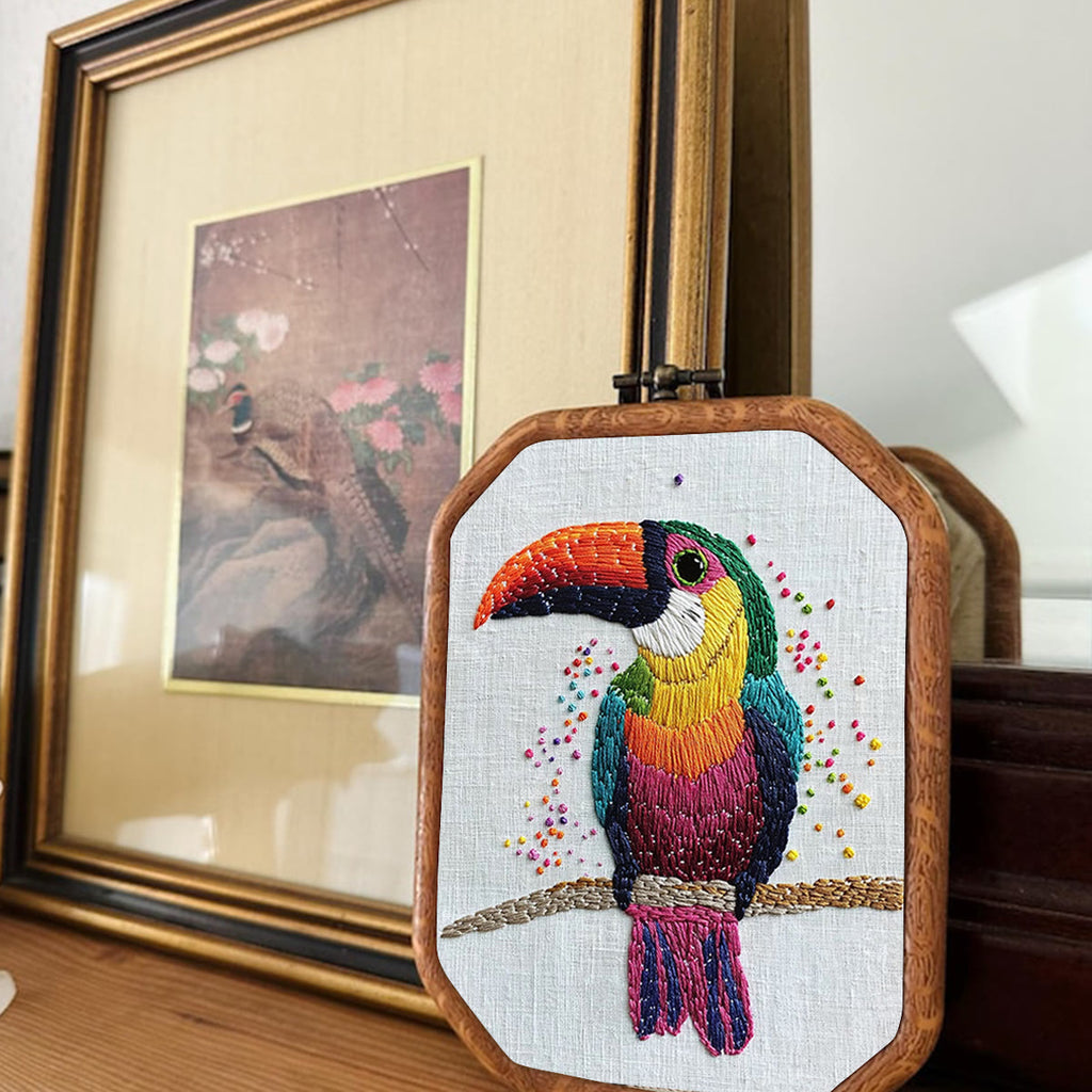 Rubbyoo Embroidery Kit- Toucan - image 1