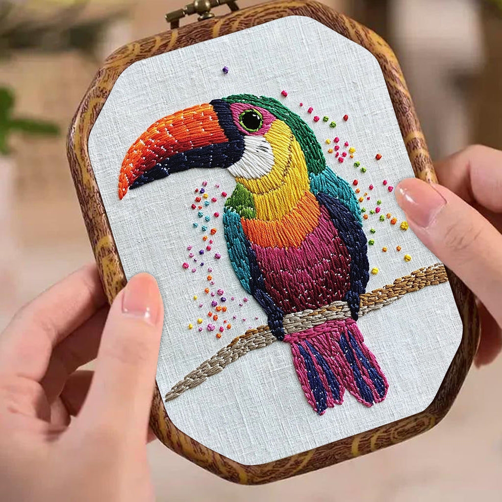 Rubbyoo Embroidery Kit- Toucan - image 5