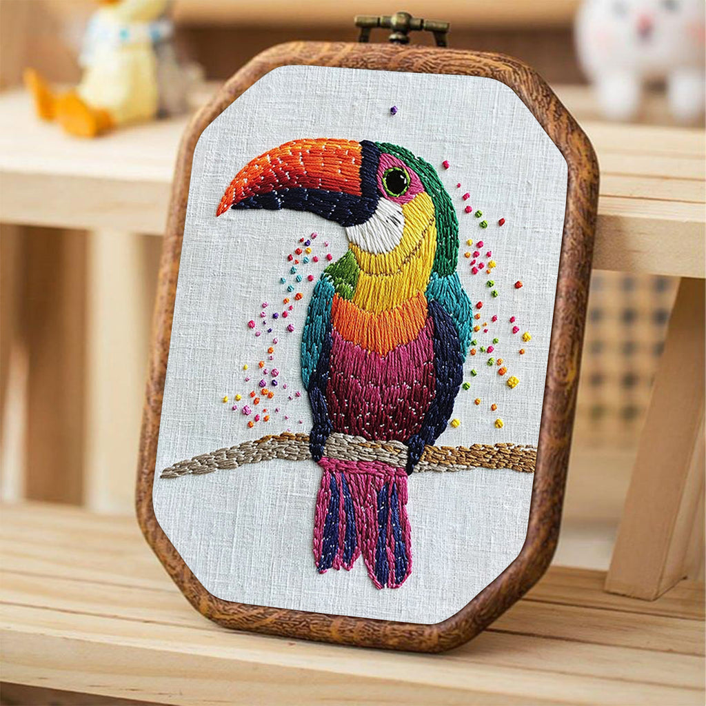 Rubbyoo Embroidery Kit- Toucan - image 3