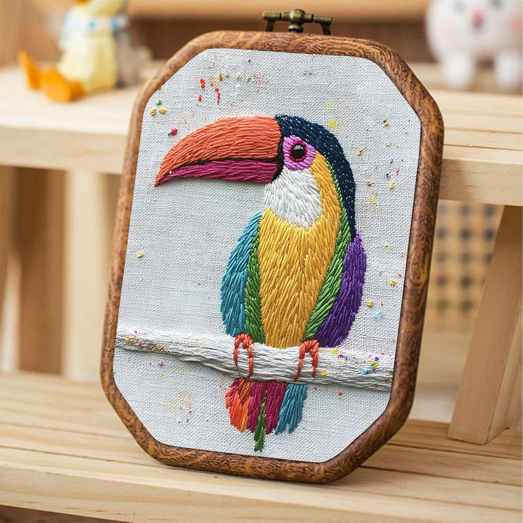 Rubbyoo Embroidery Kit- Toucan 2 - image 3