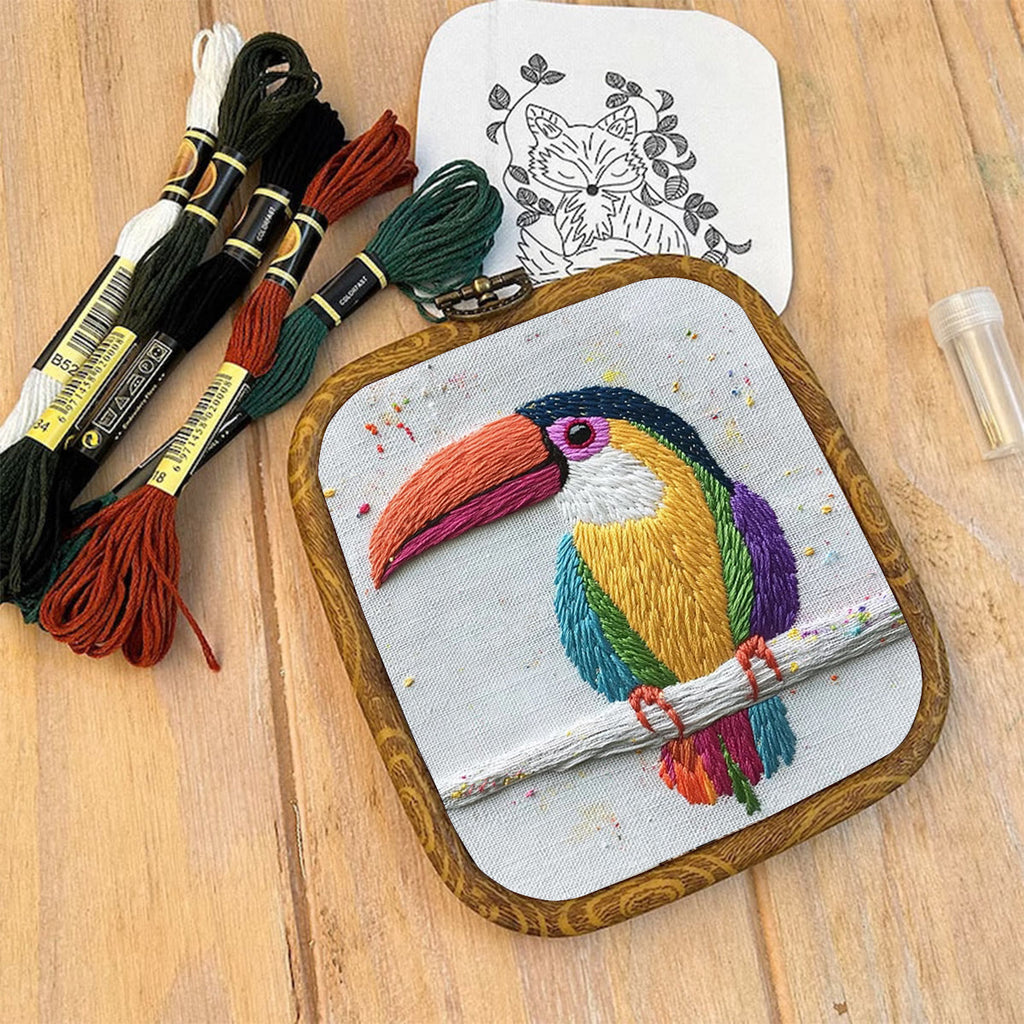 Rubbyoo Embroidery Kit- Toucan 2 - image 8