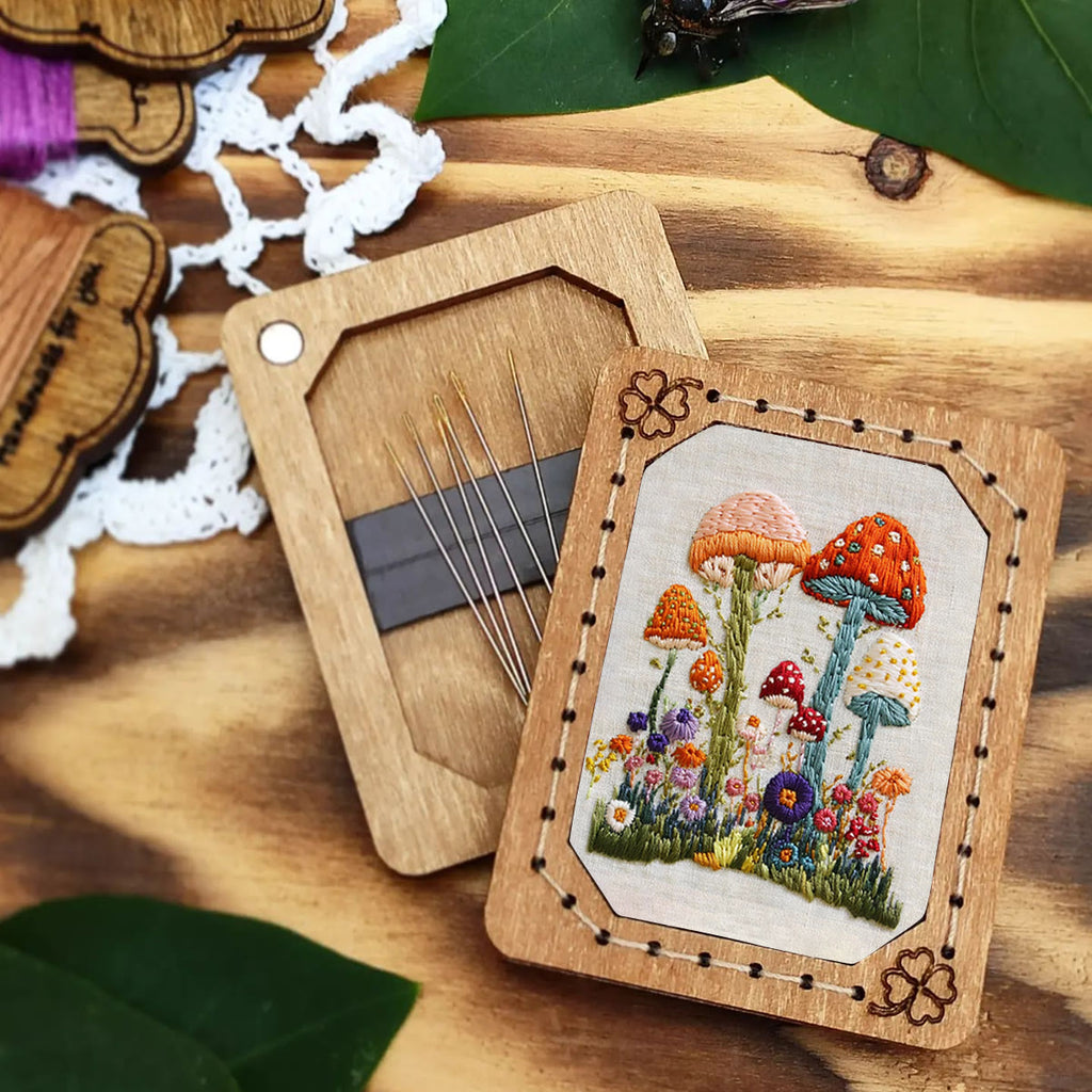 Rubbyoo Embroidery Kit- Mushroom Plant 2 - image 3