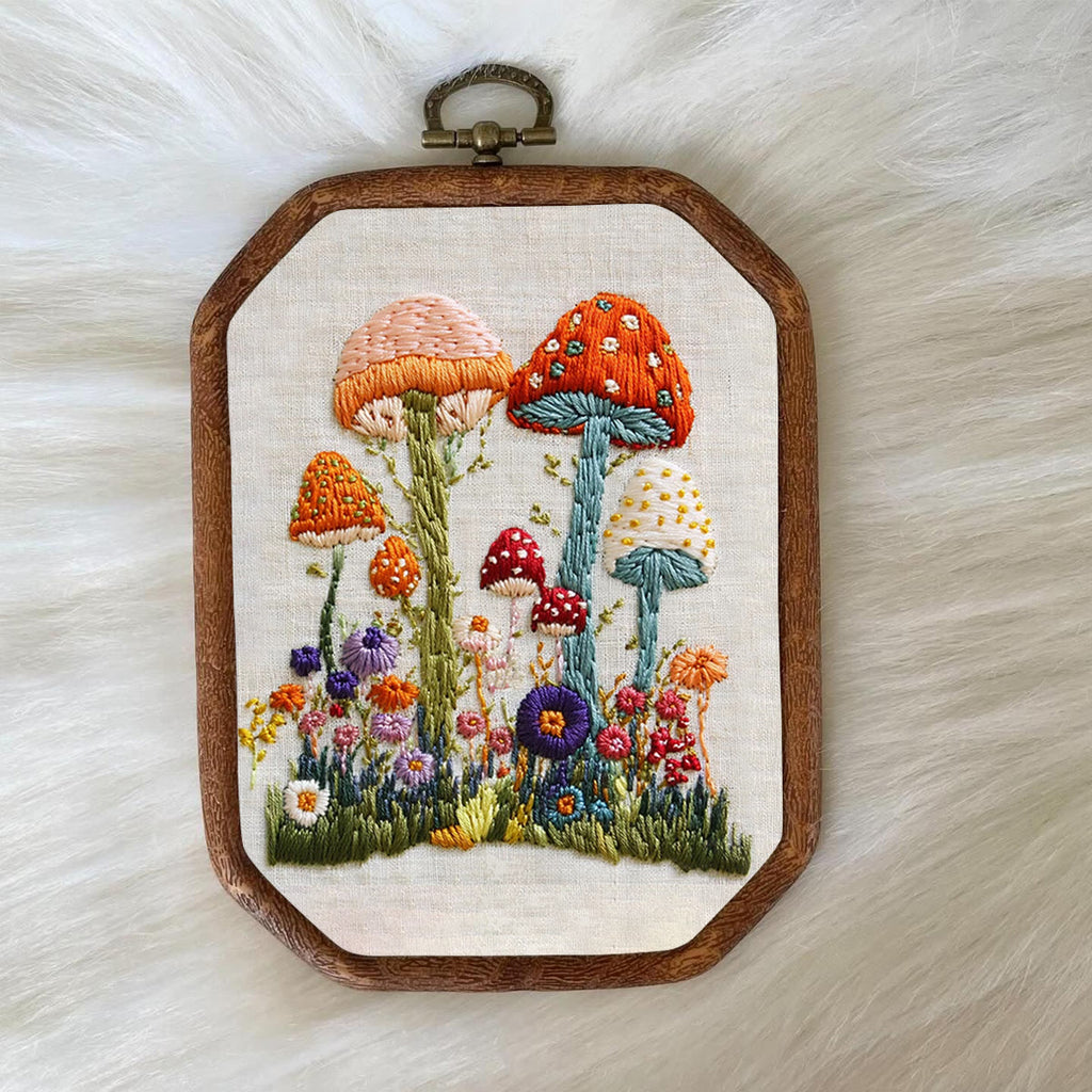 Rubbyoo Embroidery Kit- Mushroom Plant 2 - image 7