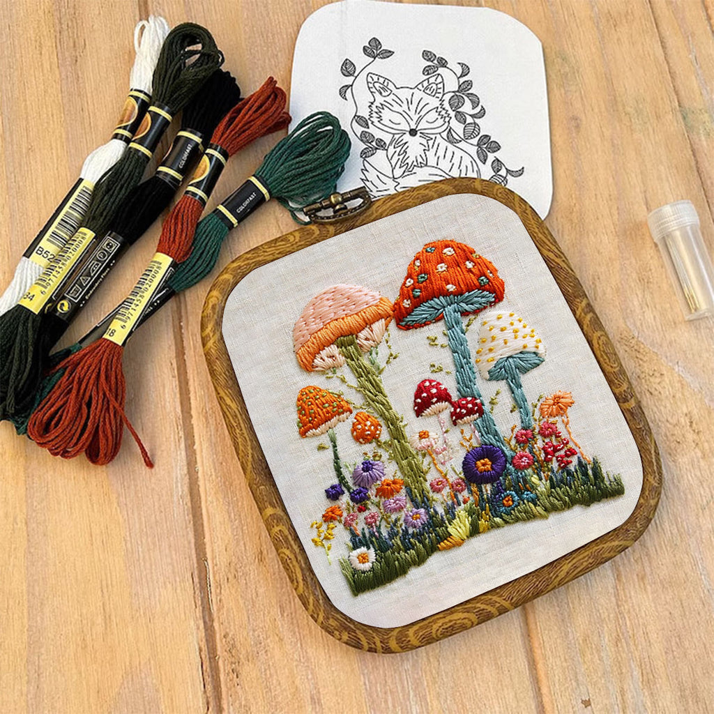 Rubbyoo Embroidery Kit- Mushroom Plant 2 - image 8