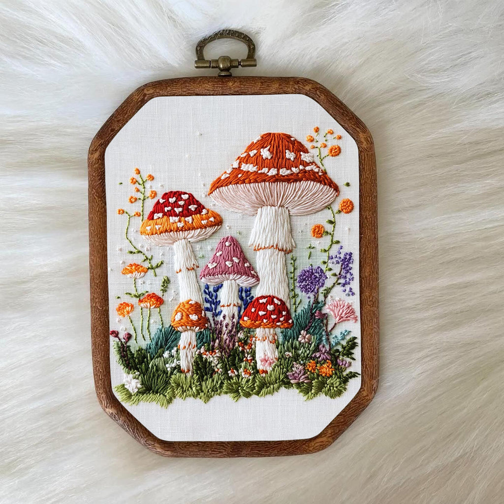Rubbyoo Embroidery Kit- Mushroom Plant - image 7