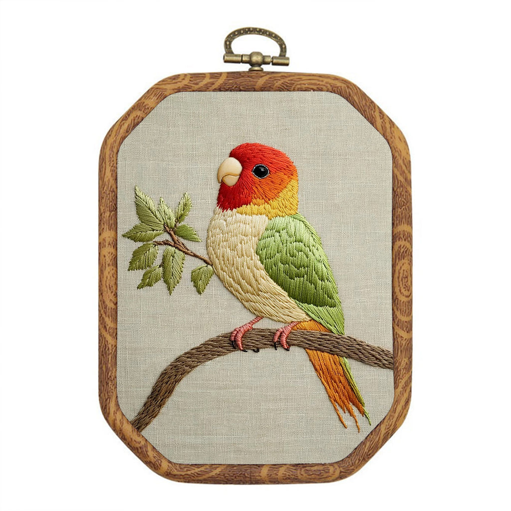 Rubbyoo Embroidery Kit- Small Cute Bird - image 0